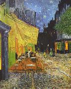 Vincent Van Gogh The CafeTerrace on the Place du Forum, Arles, at Night September